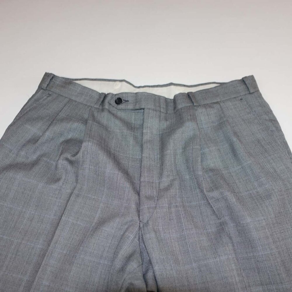 Talbot Jaimes Men's 2 Button Suit Size 44 Long 36… - image 3